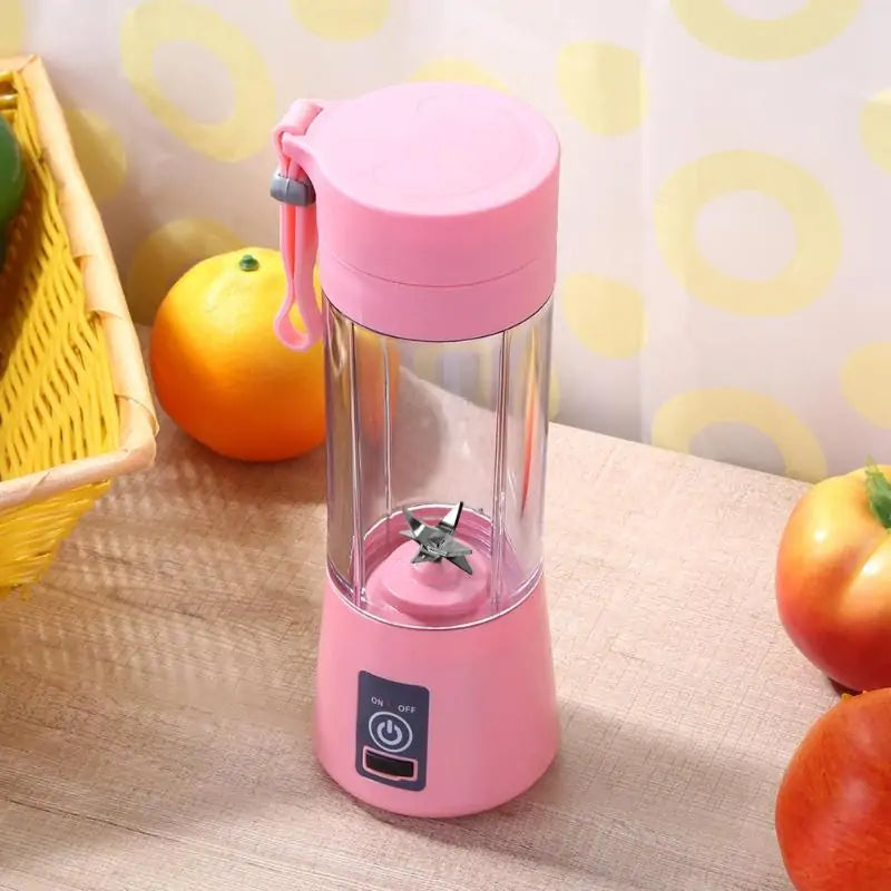 Portable Juicer with Electric Glass Blender